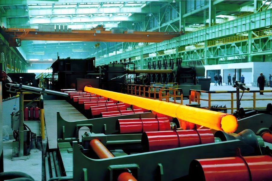 Cangzhou Baoyang Pipeline Equipment Co., Ltd. linea di produzione del fabbricante